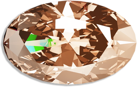 3D Oval Gem